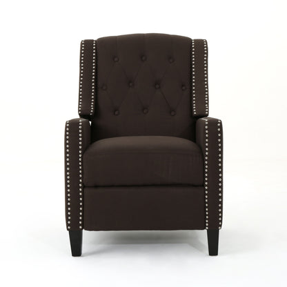 Classic Fabric Push Back Chair