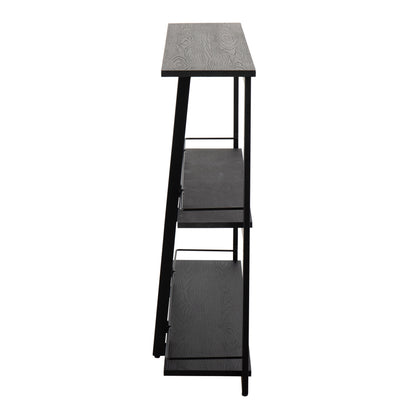 Converge - Industrial Bookcase - Black