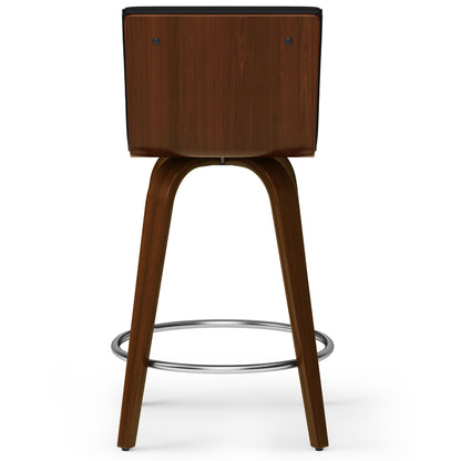 Roland - Upholstered Swivel Counter Height Stool