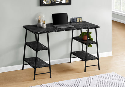 Computer Desk For Home Office, Laptop, Storage Shelves, Contemporary & Modern