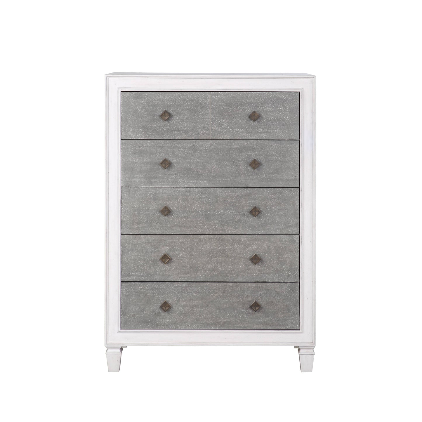 Katia - Weathered Chest - White