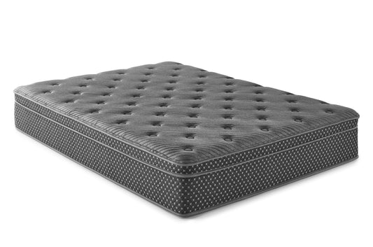 13" Quilted Eurotop Hybrid Mattress, Plush