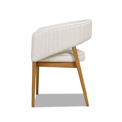 Mirah - Modern Open Barrel Dining Chair