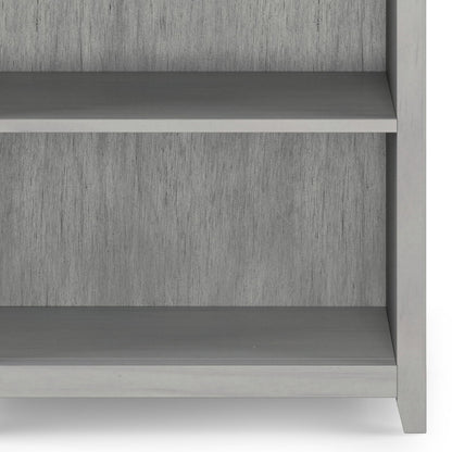 Amherst - 5 Shelf Bookcase - Fog Gray