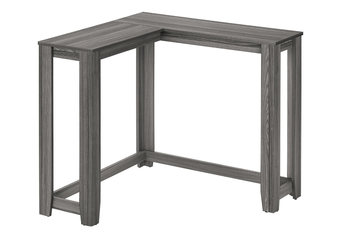 Corner Accent Console Table For Entryway, Unique Design Contemporary & Modern