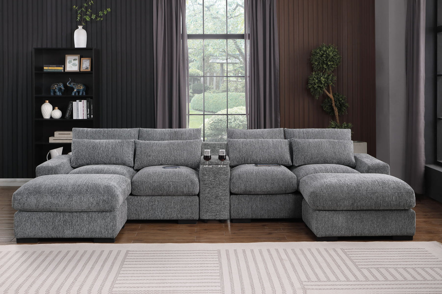 Nyeisha - Upholstered Sofa & Chaise