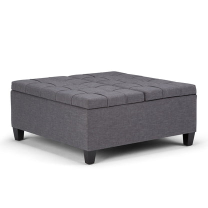 Harrison - Upholstered Coffee Table Storage Ottoman