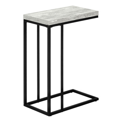 C-Shaped Accent Table For Living Room