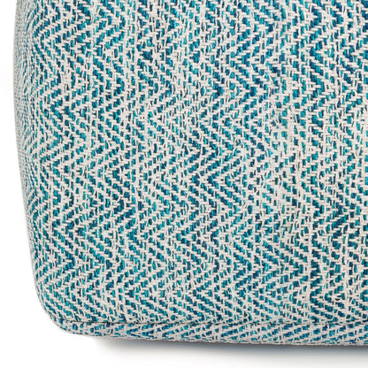 Nate - Handcrafted Square Pouf