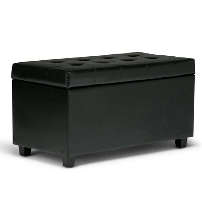 Cosmopolitan - Storage Ottoman - Midnight Black