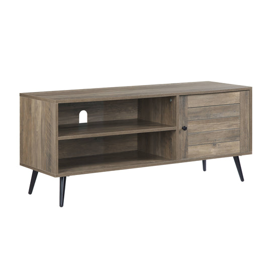 Baina - II Rustic TV Stand - Black / Oak