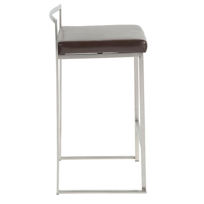 Fuji - Elegant Design Contemporary Stackable Counter Stool