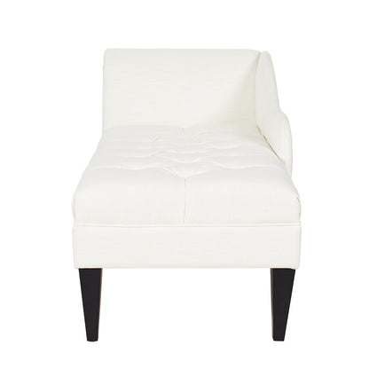 Harrison - Tufted Roll Arm Chaise Lounge