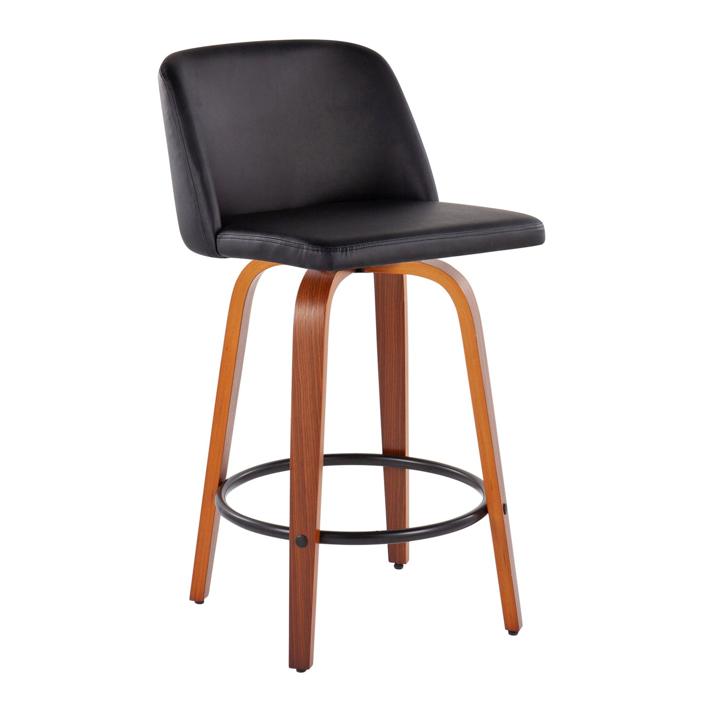 Toriano - Mid Century Modern, Counter Stool (Set of 2)