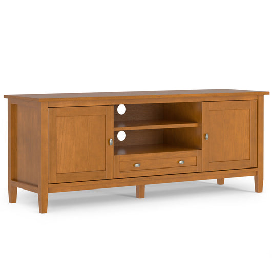 Warm Shaker - TV Media Stand - Brown