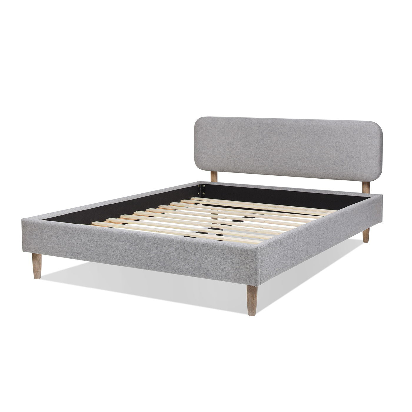 Diego - Low Upholstered Platform Bed