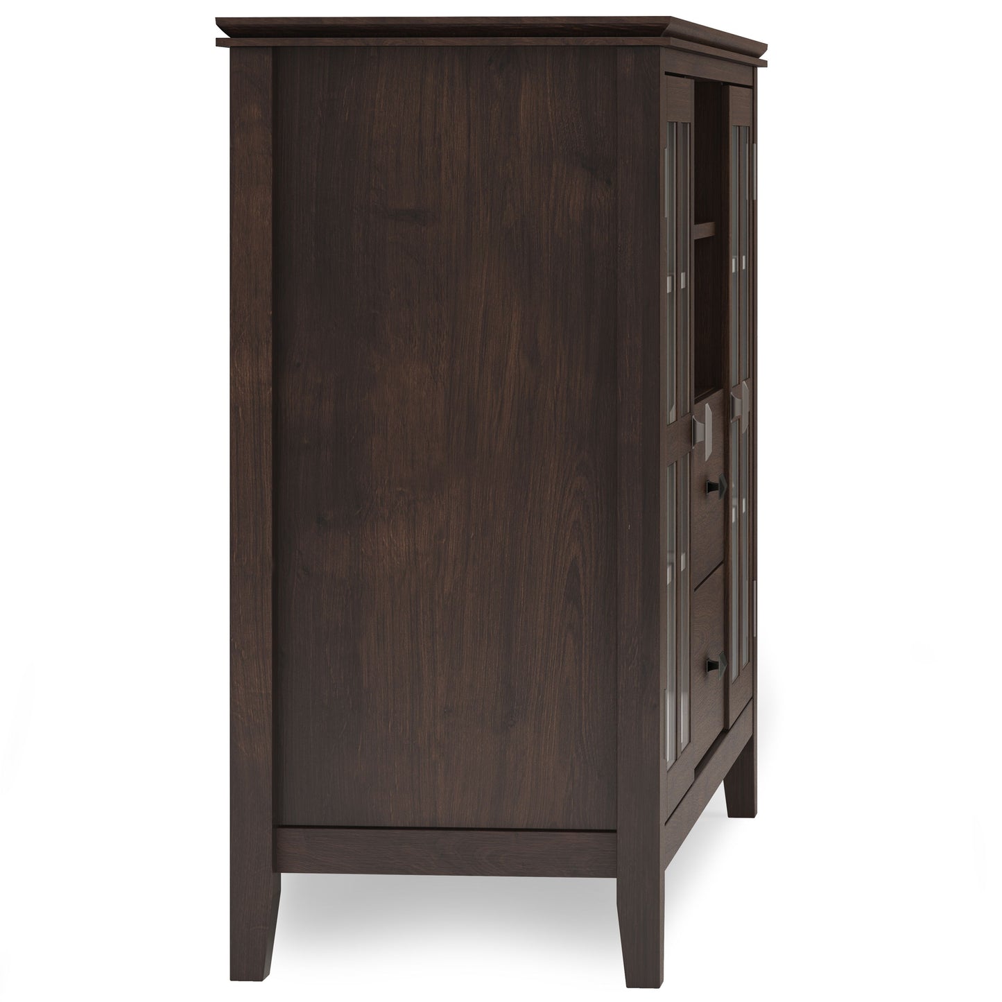 Artisan - Tall TV Media Stand - Dark Chestnut Brown