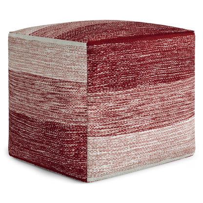 Naya - Upholstered Cube Pouf