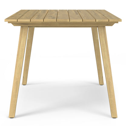 Kona - Outdoor Dining Table - Light Teak