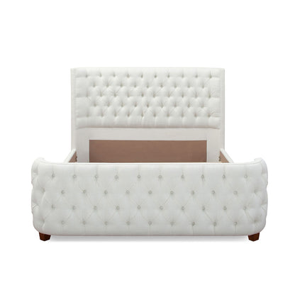 Brooklyn - Tufted Panel Bed Headboard And Footboard Set