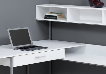 Computer Desk, Home Office, Corner, Storage Drawers, L Shape, Laptop, Contemporary & Modern