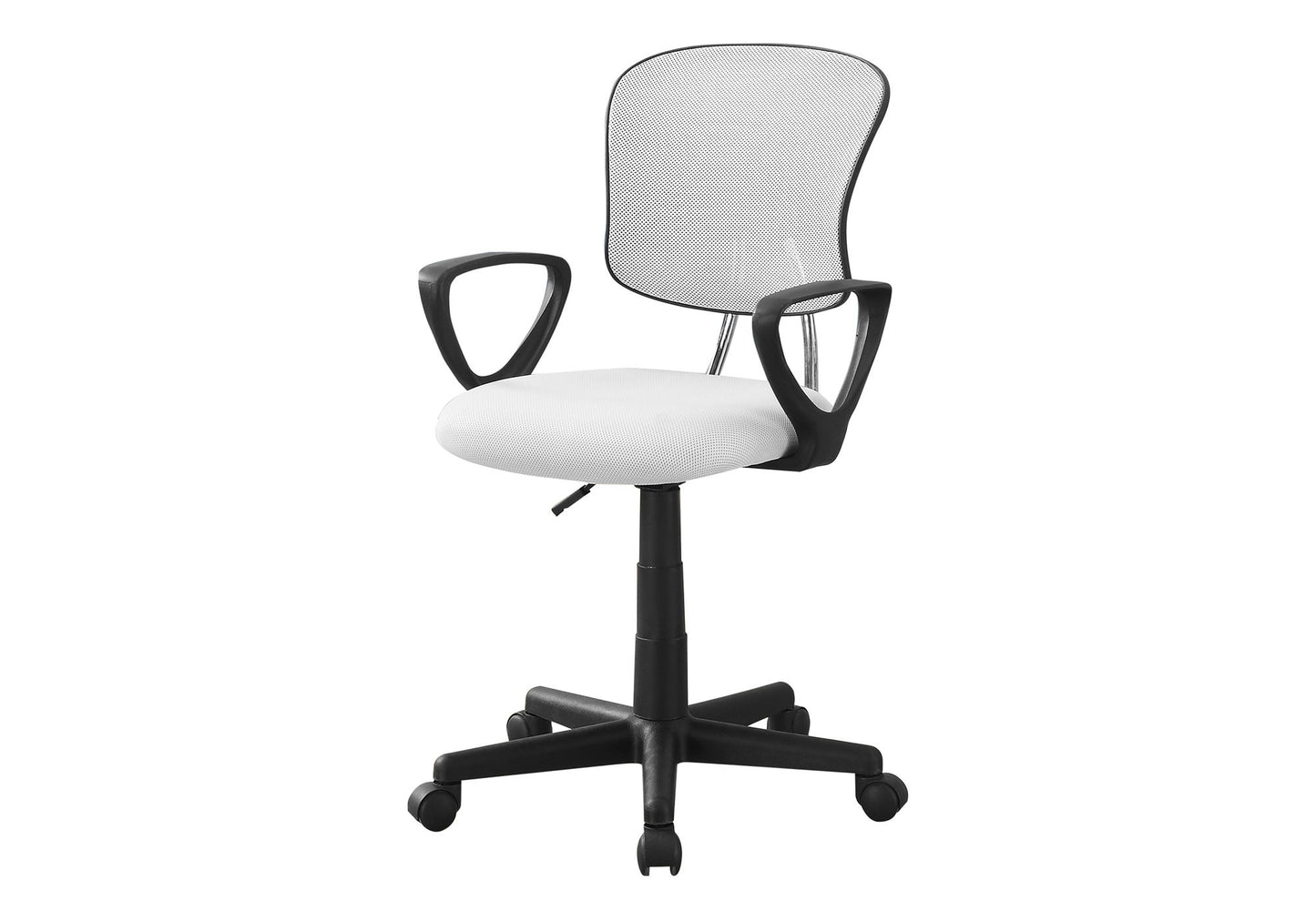 Office Chair, Adjustable Height, Swivel Ergonomic, Armrests, Contemporary