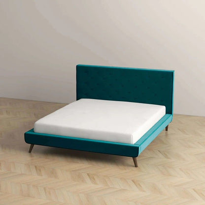 Dillon - Velvet Platform Bed