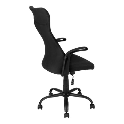 Office Chair, Adjustable Height, Swivel, Armrests, Contemporary & Modern