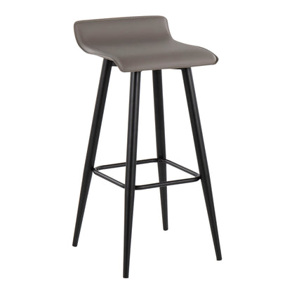 Ale - Contemporary Fixed Height Bar Stool (Set of 2)