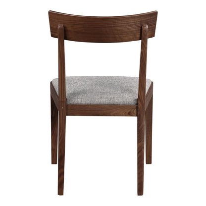 Leone - Dining Chair Chair (Set of 2) - Walnut Brown