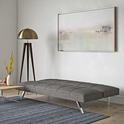 Futon Sofa Bed - Dark Gray