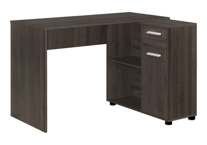 Computer Desk, Home Office, Corner, Storage Drawers, L Shape, Contemporary & Modern