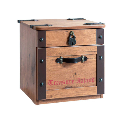 Pirate - Nightstand - Brown