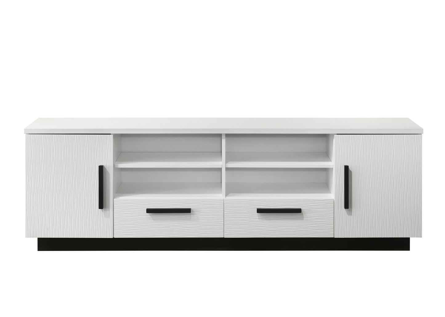 Matilda - TV Stand With Drawers - White Finish