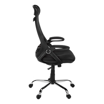 Office Chair, Adjustable Height, Swivel, Ergonomic, Armrests, Contemporary & Modern