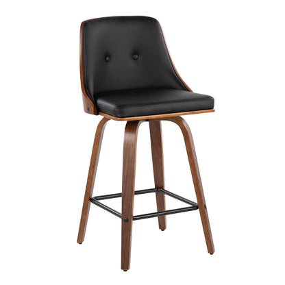 Gianna - Mid Century Modern Counter Stool (Set of 2)