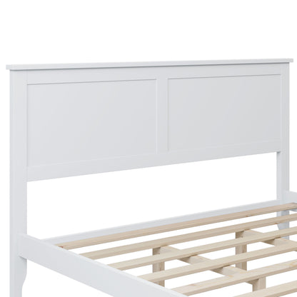 Modern Solid Wood Platform Bed