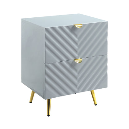 Gaines - High Gloss Nightstand