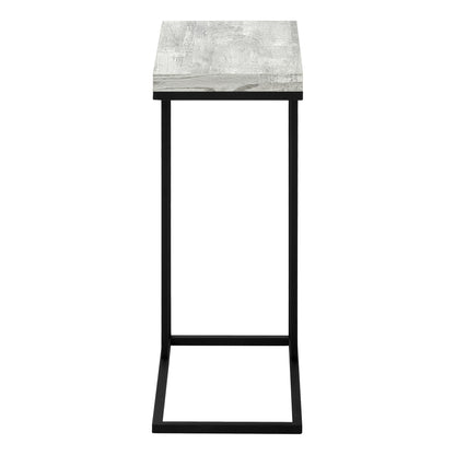 C-Shaped Accent Table For Living Room