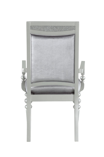 Maverick - Arm Chair (Set of 2) - Silver