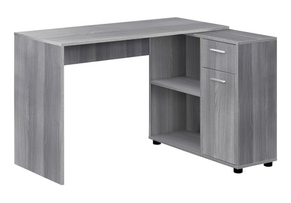 Computer Desk, Home Office, Corner, Storage Drawers, L Shape, Contemporary & Modern