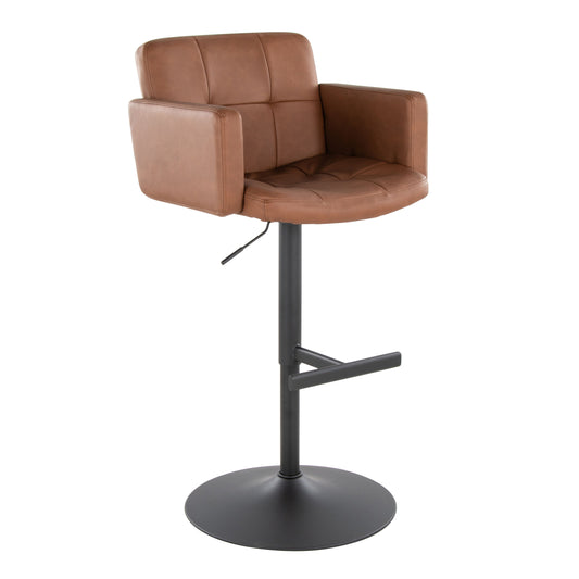 Stout - Contemporary Adjustable Barstool With Swivel