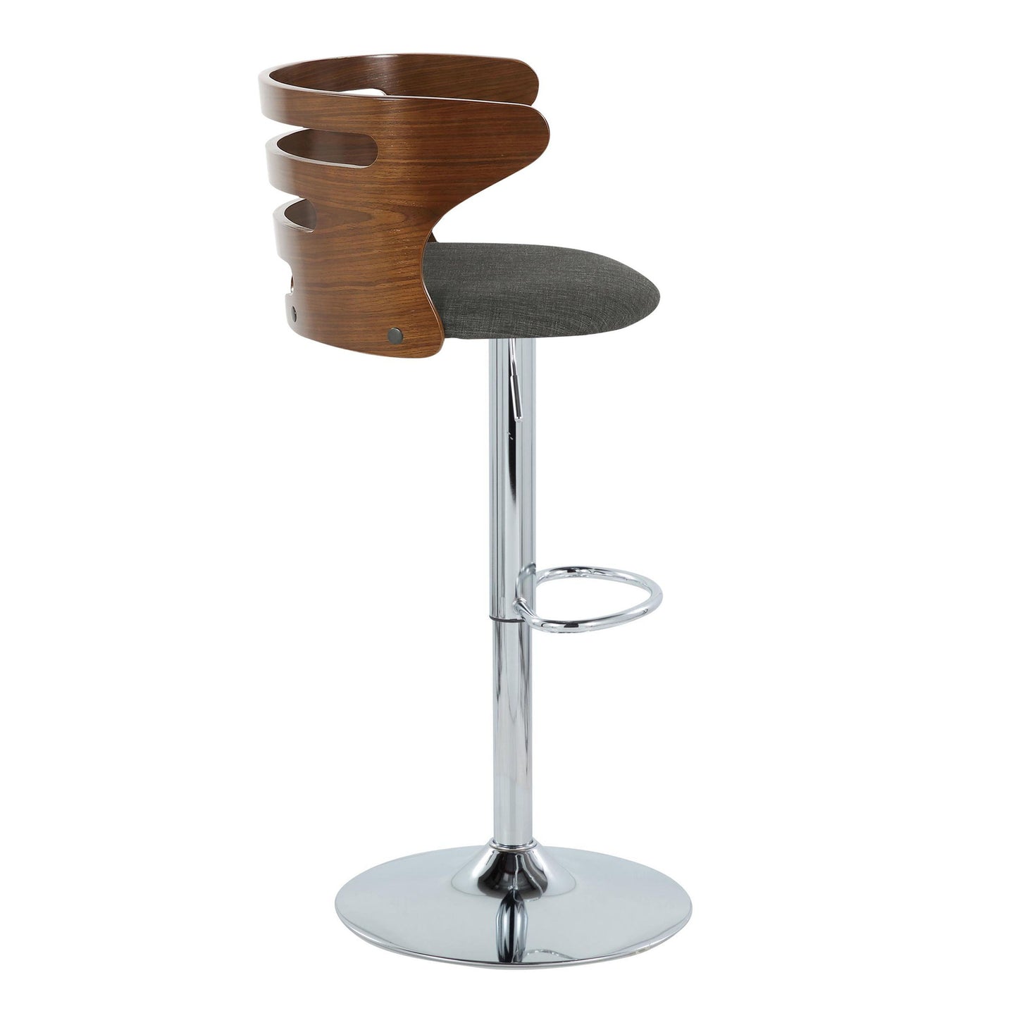 Cosi - Mid-Century Modern Adjustable Barstool With Swivel (Set of 2)