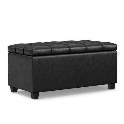 Sienna - Transitional Storage Ottoman Bench