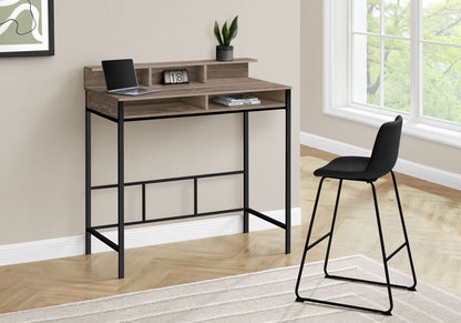 Computer Desk For Home Office, Standing, Storage Shelves, Laptop, Contemporary & Modern