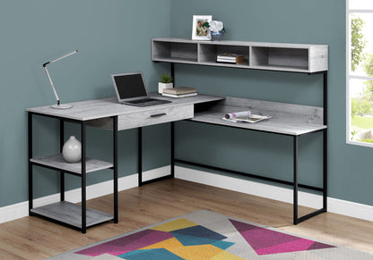 Computer Desk, Home Office, Corner, Storage Drawers, L Shape, Laptop, Contemporary & Modern