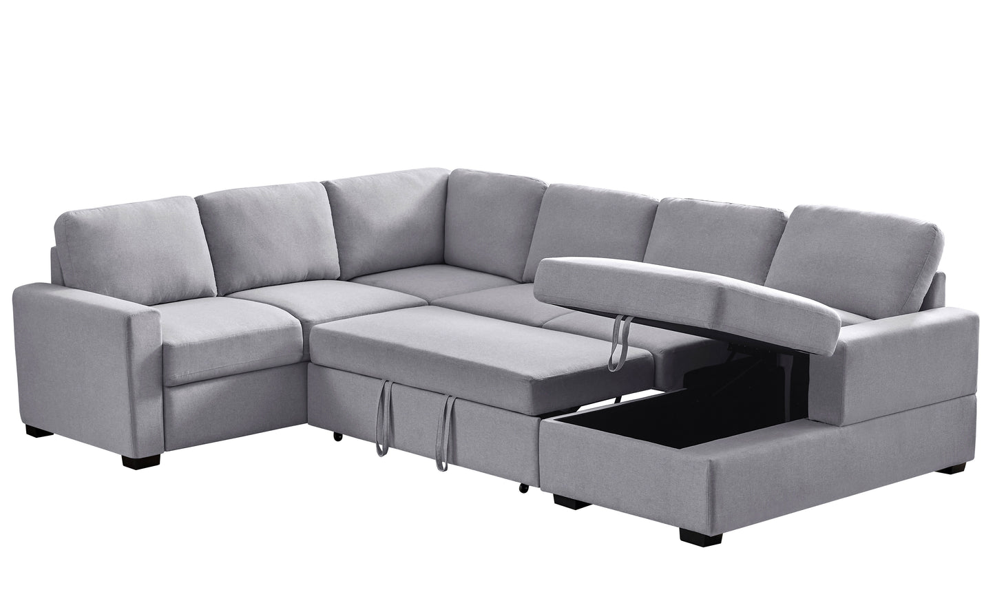 Ketterman - 4 Piece Upholstered Sectional