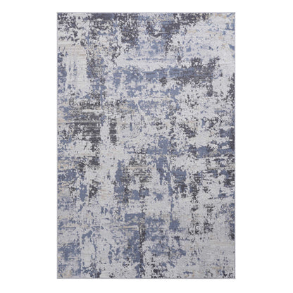 Payas - 2' x 3' Traditional Non-Shedding Stylish And Stain Resistant Area Rug - Gray / Denim