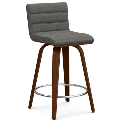 Roland - Upholstered Swivel Counter Height Stool