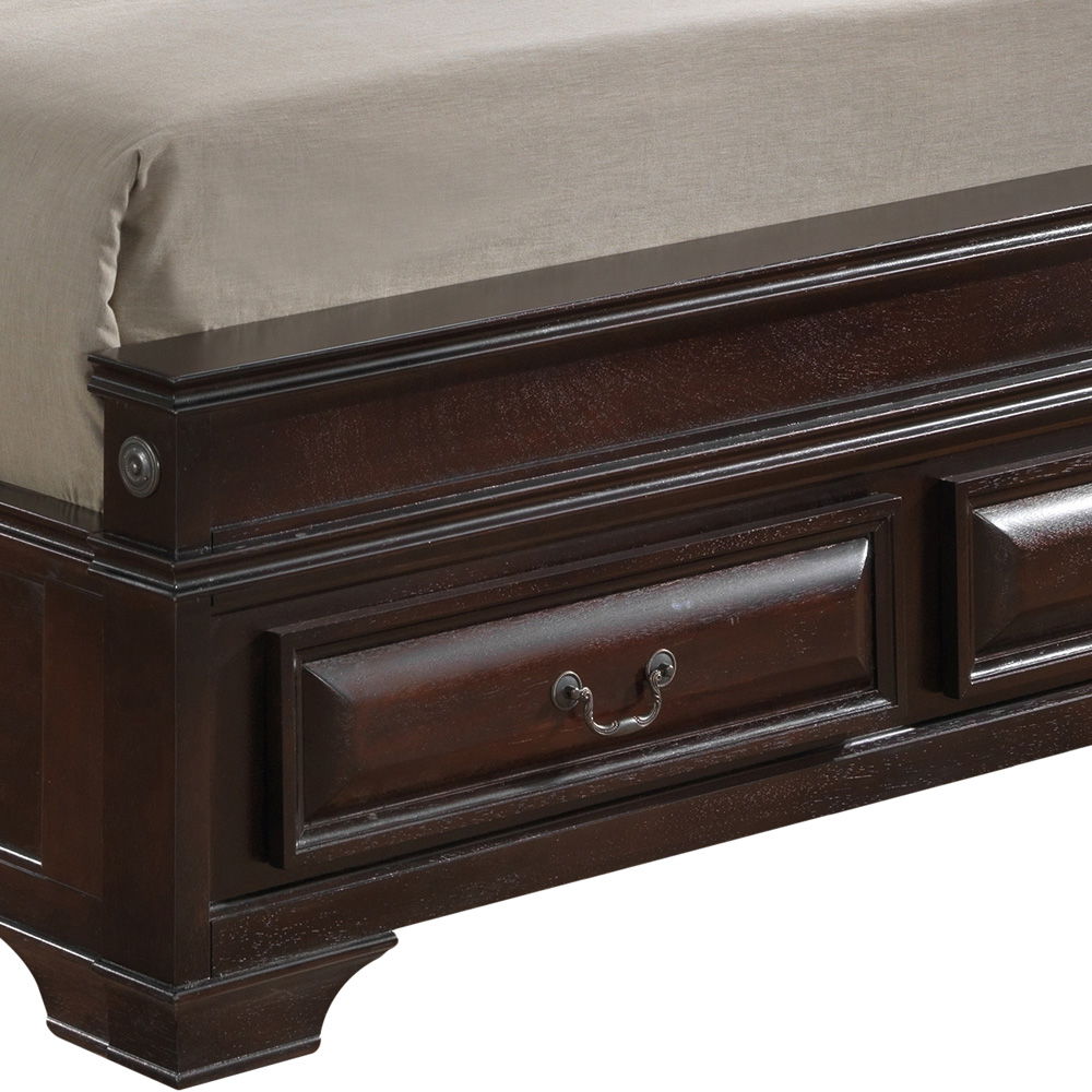 Storage Bed Elegant Transitional